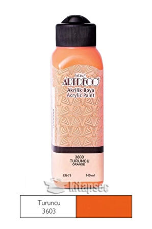 Akrilik Boya 140ml Turuncu 3603
