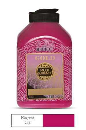 Gold Multi Surface Akrilik Boya 500 Ml. 238 Magenta