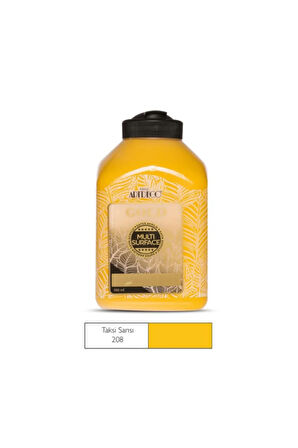 Gold Multi Surface Akrilik Boya 500 Ml. 208 Taksi Sarısı