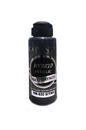 Hybrid Metalik Boya Siyah 120ml N:hm-820