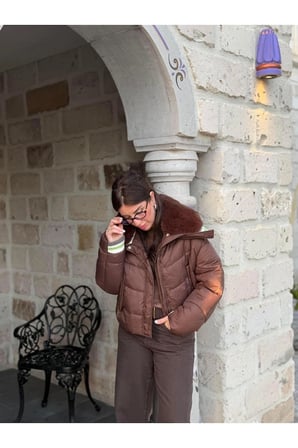 Luxury Çıkarılabilir Yaka Premium Şişme Mont