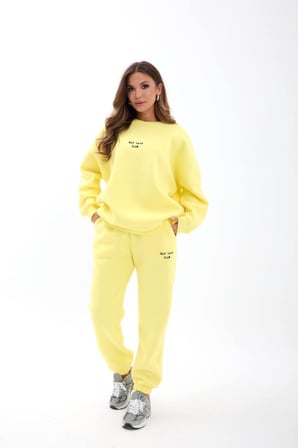 Self Love Club 3 İplik Şardonlu Oversize Eşofman Takımı