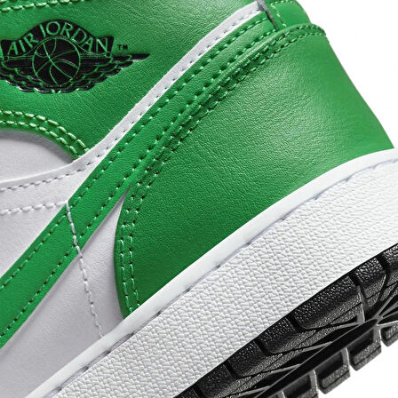 Nike Air Jordan 1 Mid Lucky Green 