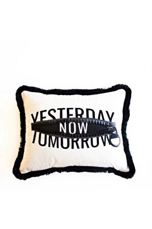 Yesterday Kadife Yastık/kırlent (dolgu Boncuk Elyaf Uluslararası Yıkama Ve Solmama Sertifikası)