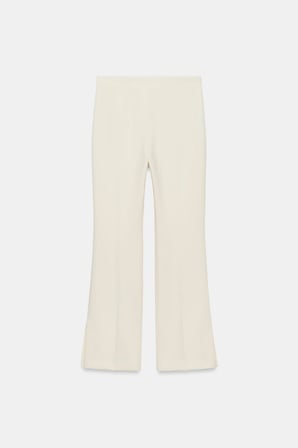 ALLBUCKS ZARA Zw Collection Yüksek Bel Kumaş Crop Pantolon ABZRA00070