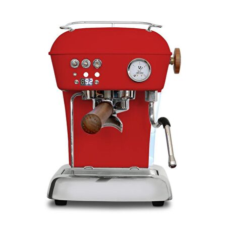 Ascaso Dream Pid Kırmızı Espresso & Cappuccino Makinesi