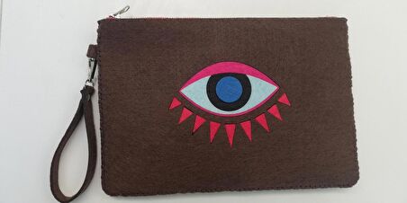 Keçe Portföy-Clutch Çanta