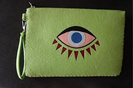 Keçe Portföy-Clutch Çanta