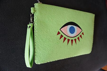 Keçe Portföy-Clutch Çanta