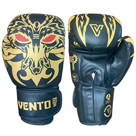 Vento Drago Boks ve Kick-Boks Eldiveni Siyah