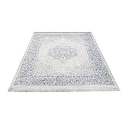 Artemis Halı Dream 09705A Gri Mavi Klasik Bambu Halı