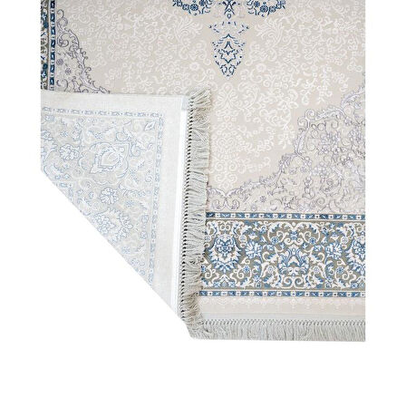 Artemis Halı Dream 09705A Gri Mavi Klasik Bambu Halı
