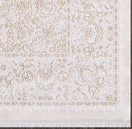 Artemis Halı Dream 09705B Gri Gold Klasik Bambu Halı