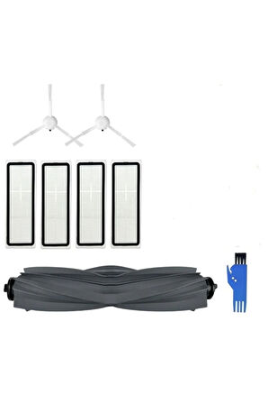 Dreame D10s Ve D10 Pro Uyumlu Yedek Fırça Filtre Seti