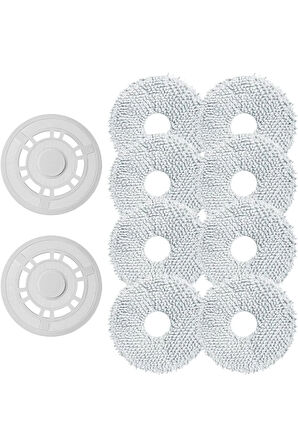 Dreame L10 Ultra-L10s Uyumlu Ultra-S10 Pro-Xiaomi S10+ X10+ Braket Tutucu ve paspas