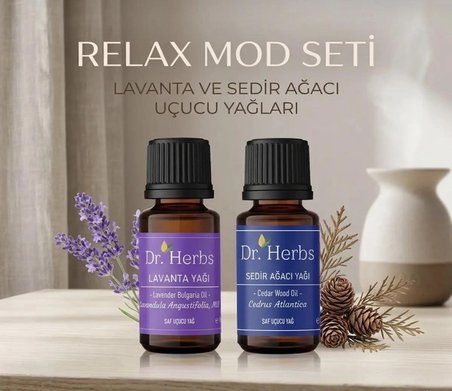 DR. Herbs Relax Uçucu Yağ Seti