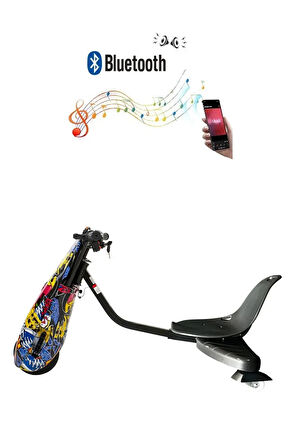 Citymate Drift Car Elektrikli Kaykay Bluetooth Dirift Kar Hoverboard Scooter Ledli Bluetoothlu D01