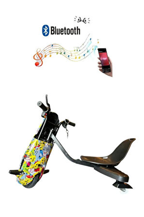 Citymate Drift Car Elektrikli Kaykay Bluetooth Dirift Kar Hoverboard Scooter Ledli Bluetoothlu D01