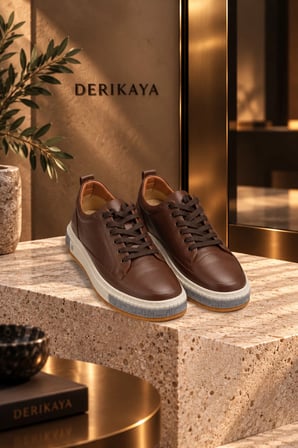 Erkek Kahverengi Günlük Casual Ayakkabı