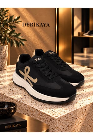 Erkek Bağcıklı Kontrast Tabanlı Günlük Sneaker