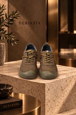Urban Erkek Vizon Delikli Yan Panel Detaylı Bağcıklı Sneaker