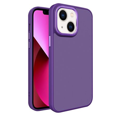 Teleplus iPhone 15 Kılıf İceblink Mat Pc Sert Kapak