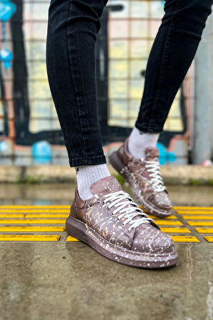 CH254 CBT Pittura Erkek Ayakkabı 548 KAHVE / BEYAZ SPLUSH