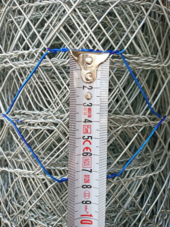 Bahçe Çit Teli 150 cm x 20 mt -1,4 mm Kalınlık 8x8 Geniş Göz