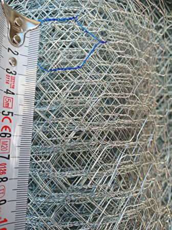 KÜMES TELİ 1x20 MT-0,60 MM - 2,5x2,5 GÖZARALIK-YERLİ ÜRETİM