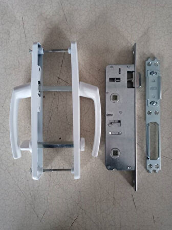 PVC - PEN Banyo - Wc Kapı Kolu Kilit Seti