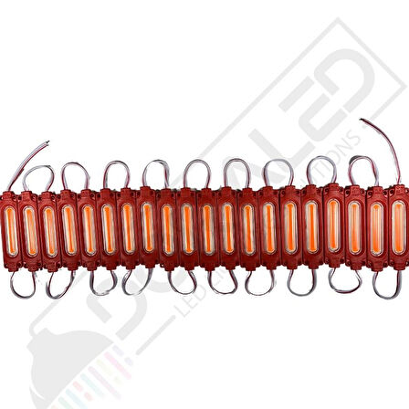 Cob Led Modül Kırmızı 12V 2 Watt Cob Led (10 Adet)