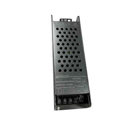 24 Volt 0-10v Dim Edilebilir Şerit Led Adaptör Akıllı ev 0-10v 8.5 Amper 200 Watt Adaptör