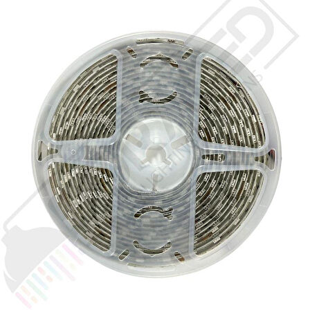 24V Şerit Led Amber 5050 IP20 24Volt Şerit Led (5m)