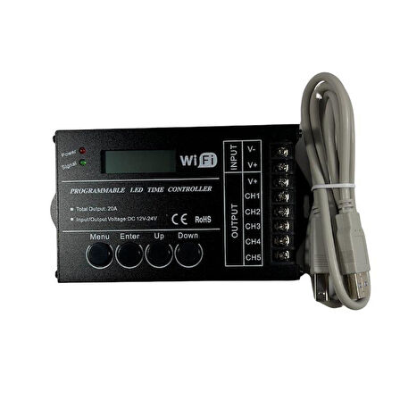 Programlanabilir Timer Zaman Kontrol Cihazı (WİF) Gün Simülasyon