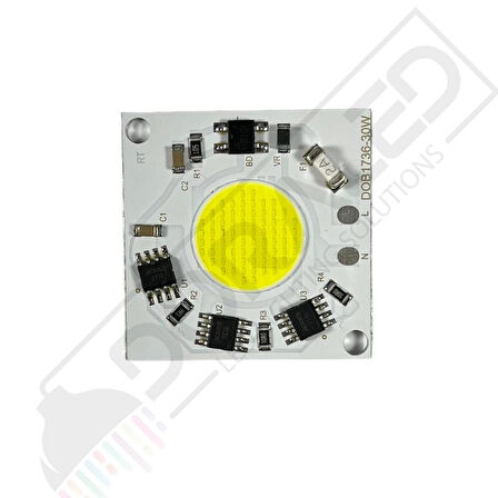 30W Cob Led 30 Watt 220 V Beyaz 6500K AC 220Volt  Cob Led