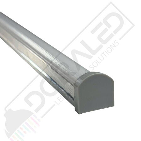 Alüminyum Boş Kasa Led Profil Yerli Kasa Opak Cam 120Cm