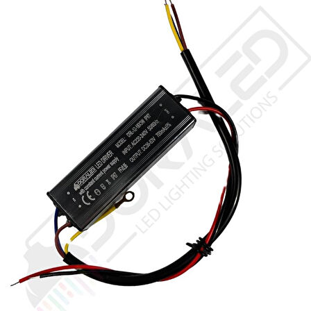 12-18X3W 700Ma 36-63V Power Led Driver IP67 Power Led Sürücü