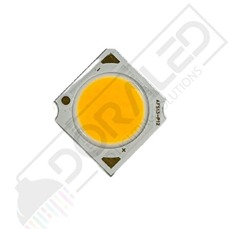 10-12 Watt Cob Led 35-38 Volt 260-320mA Gün Işığı 3000 Kelvin