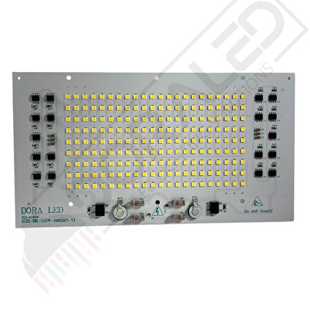 220V 150W 2835 SMD Ledli Beyaz Hazır Projektör Ledi 220 Volt 150 Watt
