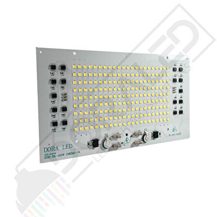 220V 150W 2835 SMD Ledli Beyaz Hazır Projektör Ledi 220 Volt 150 Watt