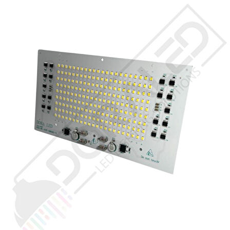220V 150W 2835 SMD Ledli Beyaz Hazır Projektör Ledi 220 Volt 150 Watt