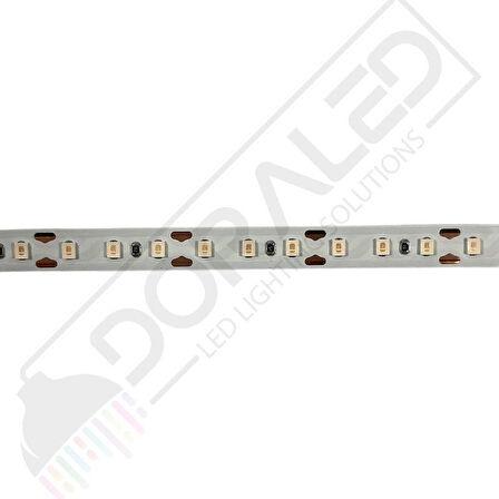 8mm 12V 120 Ledli 2835 Mor  Şerit Led (5METRE) İNCE PCB Lİ