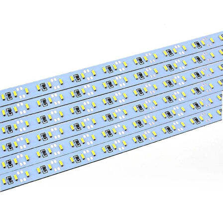 12 Volt 4014 Ledli Led Bar Alüminyum Çubuk Led 144 Sık Ledli Natural Beyaz 4000-4500K