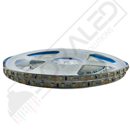 5mm 12V 120 Ledli 2835 Turkuaz Şerit Led (5METRE)İNCE PCB Lİ