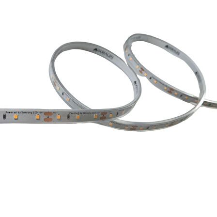 SAMSUNG ŞERİT LED SAMSUNG 60 LEDLİ 2835 SMD 2700K ŞERİT LED 12V 14.4W IP67 5M