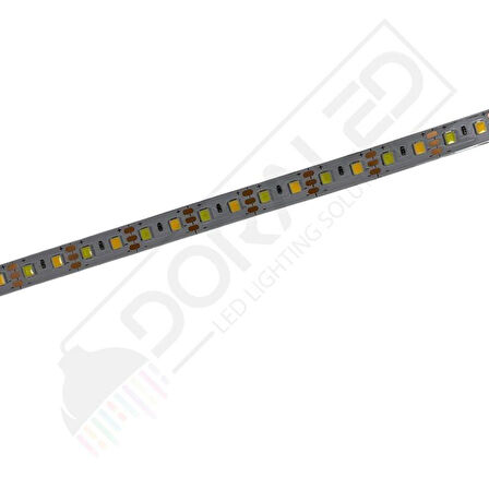 5V Beyaz+Gün Işığı çift Renkli Şerit Led (8mm PCB) 5 Volt Şerit Led (IP20) (5 Metre)