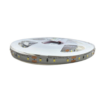 SAMSUNG ŞERİT LED SAMSUNG LEDLİ 2835 SMD 6500K ŞERİT LED 12V 14.4W IP20 5M