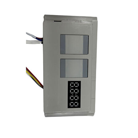 220V Girişli 12V Tunable Dokunmatik Ayna Arkası Sensör + Saat + Termometre (Buğu Önleyici Eklenebilir)