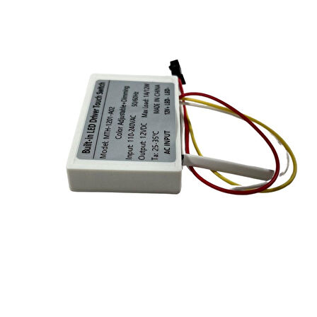 220V Girişli 12V Tunable  Dokunmatik Ayna Arkası Sensör Ayna Lambası Banyo Aynası Mobilya Sensörü