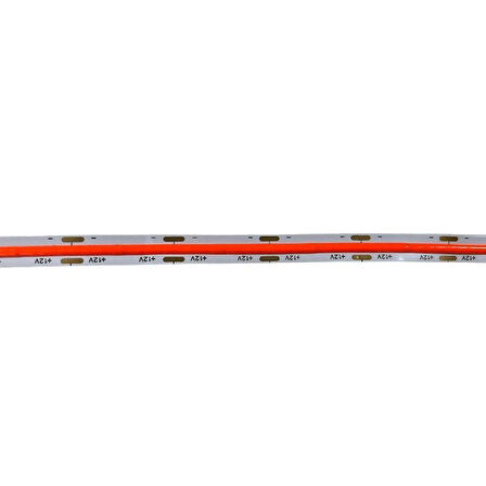 12V 8MM Esnek Cob Şerit Led Kırmızı 320 Ledli IP20 5M